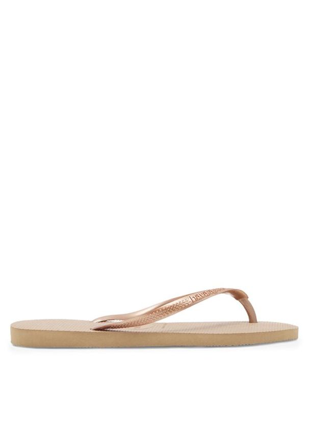 Havaianas Japonki 4000030.3581 Złoty. Kolor: złoty. Materiał: syntetyk