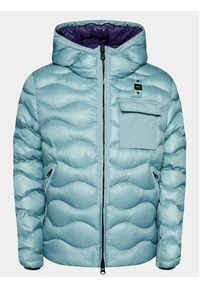 Blauer Kurtka puchowa 23WBLUC02084 Błękitny Regular Fit. Kolor: niebieski. Materiał: syntetyk #9