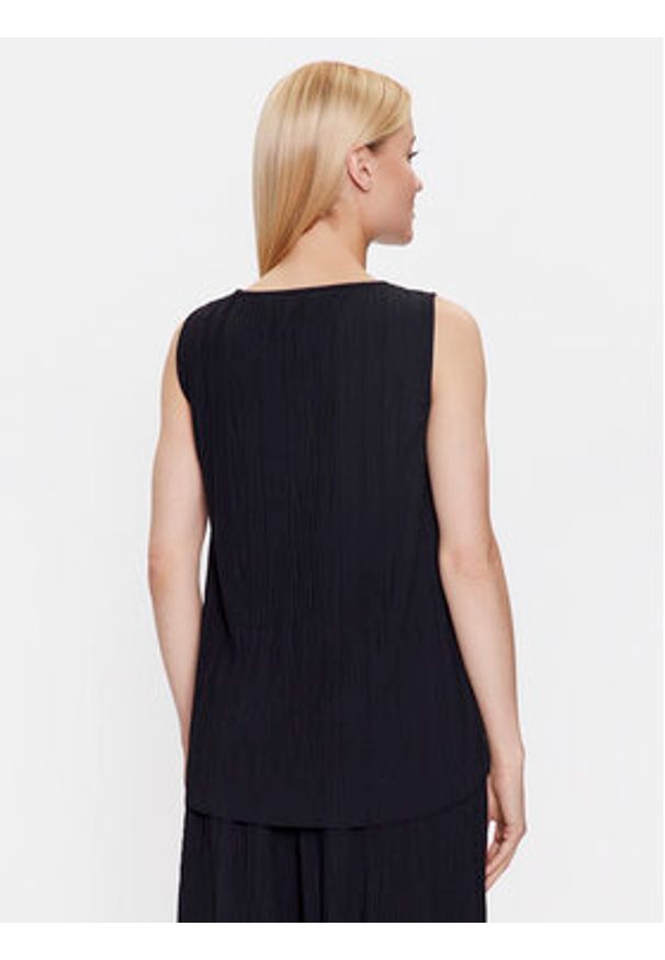 Max Mara Leisure Bluzka Dyser 2339460134 Czarny Regular Fit. Kolor: czarny. Materiał: syntetyk