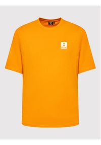 Hummel T-Shirt Unisex Legacy Liam 213715 Pomarańczowy Regular Fit. Kolor: pomarańczowy. Materiał: bawełna #11
