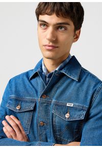 Wrangler - MESKA KURTKA JEANSOWA WRANGLER CLASSIC JACKET STONEWASH 112362737. Materiał: jeans #2