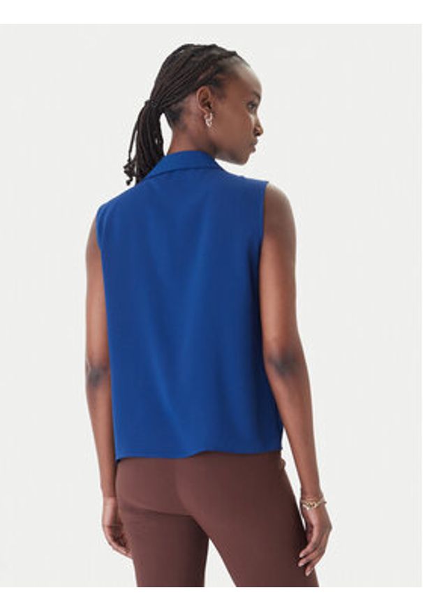 Rinascimento Bluzka CFC0127446003 Niebieski Regular Fit. Kolor: niebieski. Materiał: syntetyk