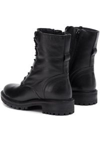 Geox Trapery D Hoara E D94FTE 00085 C9999 Czarny. Kolor: czarny. Materiał: skóra #2