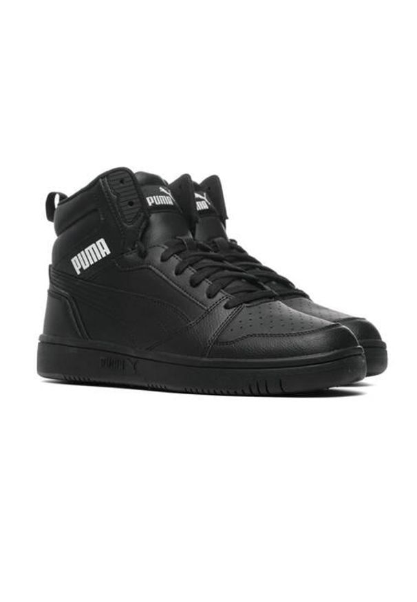 Buty do chodzenia męskie Puma Rebound V6. Wysokość cholewki: za kostkę. Kolor: wielokolorowy, czarny. Materiał: materiał, syntetyk. Szerokość cholewki: normalna. Sport: turystyka piesza