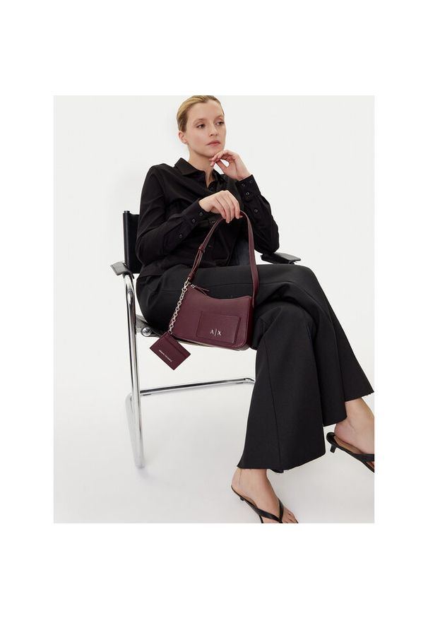 Torebka Armani Exchange. Kolor: czerwony