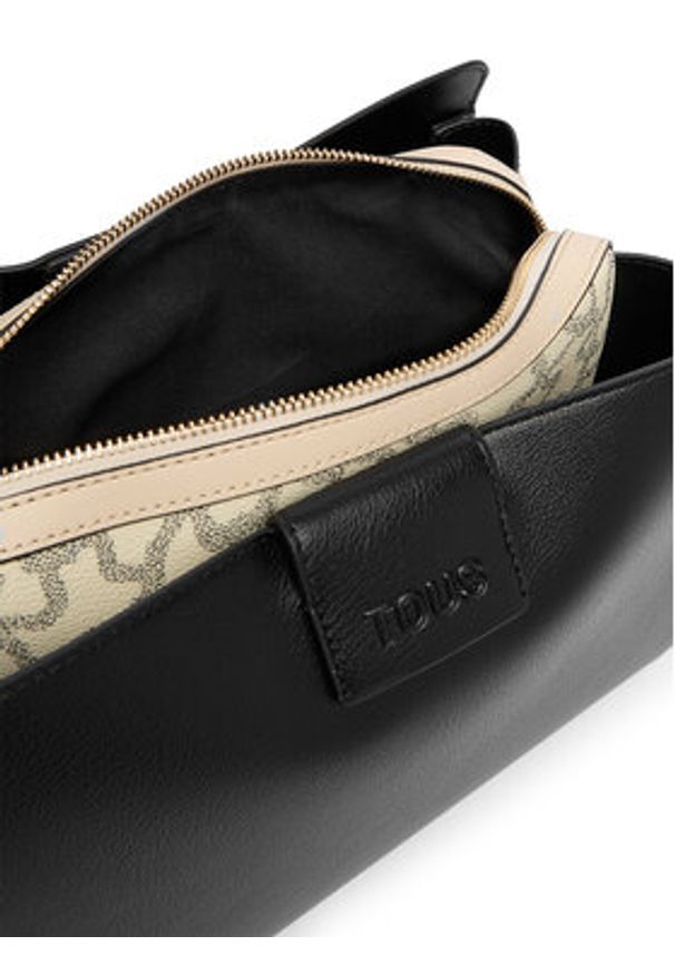 Tous - TOUS Torebka CITY M. KAOS ICON 2002355251 Czarny. Kolor: czarny. Materiał: skórzane