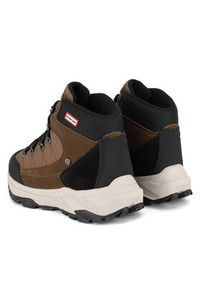 Hunter Trekkingi H1-060 Brązowy. Kolor: brązowy. Materiał: skóra. Sport: turystyka piesza #5