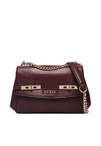 Guess Torebka Melinda Mini HWKL99 33780 Bordowy. Kolor: czerwony. Materiał: skórzane #4