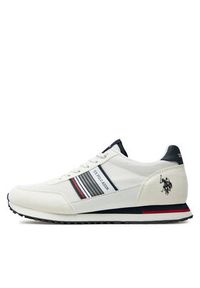 U.S. Polo Assn. Sneakersy Xirio009 XIRIO009/4MU1 Biały. Kolor: biały. Materiał: materiał #4