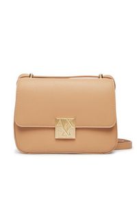 Armani Exchange Torebka XW002169 AF19895 U6149 Beżowy. Kolor: beżowy. Materiał: skórzane #5