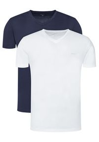 GANT - Gant Komplet 2 t-shirtów 900012018 Kolorowy Regular Fit. Materiał: bawełna. Wzór: kolorowy #3