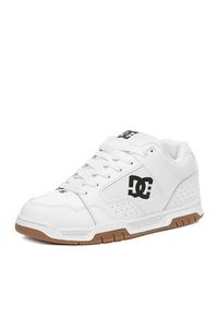 DC Shoes Sneakersy EO-DC COILER DC03011101 Biały. Kolor: biały. Materiał: skóra #4
