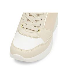 DeeZee Sneakersy ADARA WAG1270307A Beżowy. Kolor: beżowy. Materiał: skóra