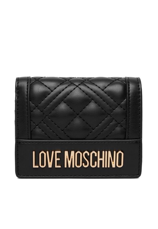 Love Moschino - Portfel LOVE MOSCHINO. Kolor: czarny