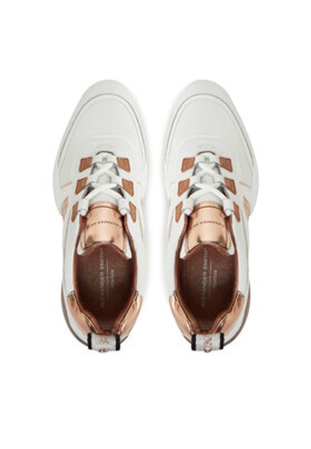 Alexander Smith Sneakersy Marble ASBBMBW 1143 Biały. Kolor: biały. Materiał: skóra