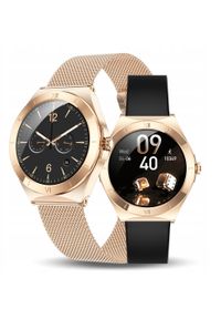 JG Smart - SMARTWATCH DAMSKI ZEGAREK SMART WATCH ROZMOWY MENU POLSKIE ZDROWIE 3 PASKI. Rodzaj zegarka: smartwatch