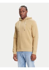 Quiksilver Bluza Salt Water Hoodie EQYFT05159 Beżowy Regular Fit. Kolor: beżowy. Materiał: bawełna