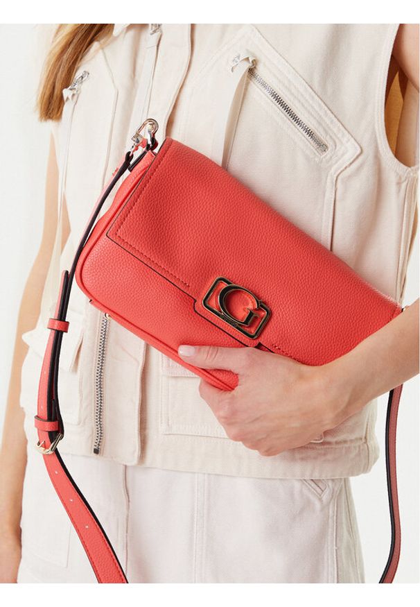 Guess Torebka HWBG96 42190 Koralowy. Kolor: pomarańczowy. Materiał: skórzane