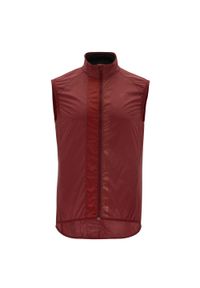 Wodoodporna kamizelka Silvini Garcio. Typ kołnierza: kołnierzyk stójkowy. Kolor: czerwony, brązowy, fioletowy, wielokolorowy. Materiał: softshell. Sport: turystyka piesza, kolarstwo