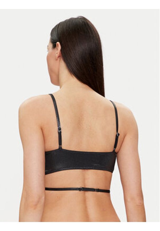 Calvin Klein Swimwear Góra od bikini KW0KW02250 Czarny. Kolor: czarny. Materiał: syntetyk