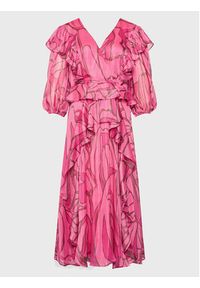 Ted Baker Sukienka koktajlowa Victoir 266152 Różowy Regular Fit. Kolor: różowy. Materiał: syntetyk. Styl: wizytowy #5