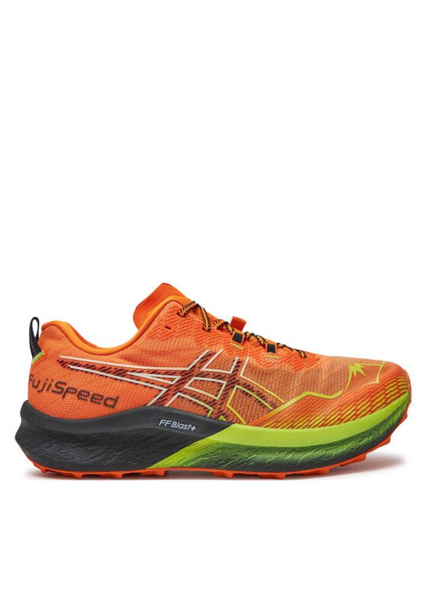 Asics Buty do biegania Fujispeed 2 1011B699 Pomarańczowy. Kolor: pomarańczowy. Materiał: materiał