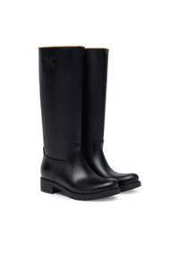 Max Mara Kalosze 2524796192600 Czarny. Kolor: czarny