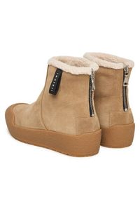 Inuikii Botki Cortina 1002.020.0011 Beżowy. Kolor: beżowy. Materiał: skóra, zamsz #4