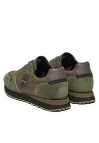 Napapijri Sneakersy NP0A8914 Zielony. Kolor: zielony. Materiał: skóra, zamsz #4