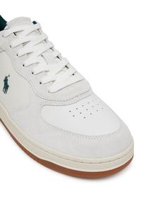 Polo Ralph Lauren Sneakersy 809971482002 Biały. Kolor: biały. Materiał: zamsz, skóra #4