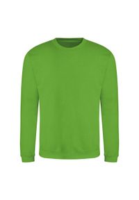 AWDIS - Zwykła Bluza Unisex Dla Dorosłych. Kolor: żółty, wielokolorowy, zielony
