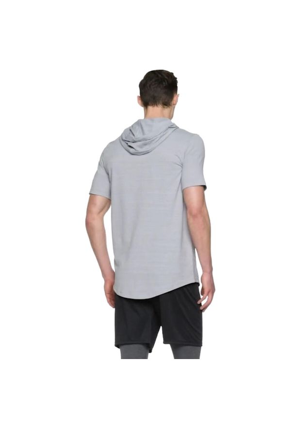 Bluza treningowa męska Under Armour Sportstyle SS. Kolor: szary. Materiał: elastan, poliester, bawełna. Sport: fitness