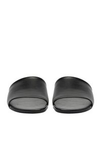 Gino Rossi - GINO ROSSI Klapki C-124866 Czarny. Kolor: czarny. Materiał: skóra #4