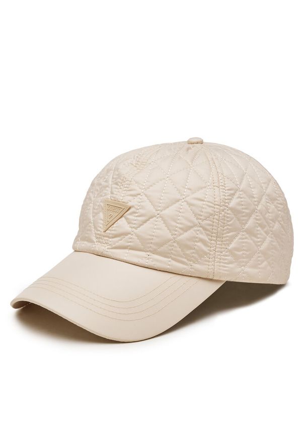 Czapka z daszkiem Guess. Kolor: beżowy