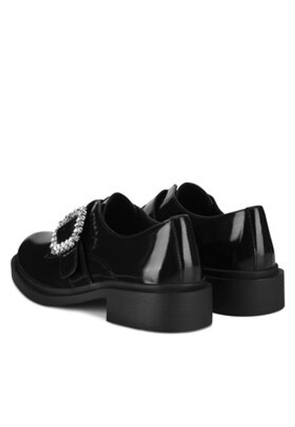 Sergio Bardi Półbuty GRD-E1090-01SB Czarny. Kolor: czarny. Materiał: lakier, skóra