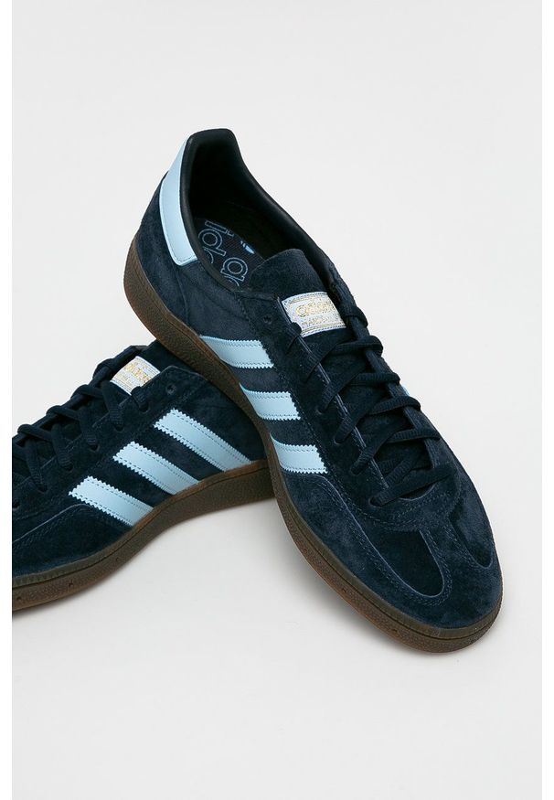 adidas Originals - Buty Handball Spezial. Zapięcie: sznurówki. Kolor: niebieski. Sport: piłka ręczna