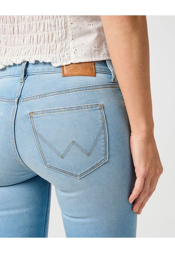 Wrangler - DAMSKIE SPODNIE WRANGLER BOOTCUT PALE & WORN 112364509