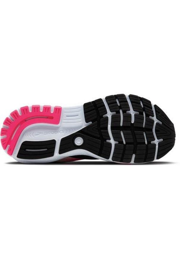 Buty do biegania damskie Brooks Ghost 16 Tumbled. Zapięcie: sznurówki. Kolor: czarny, wielokolorowy. Materiał: syntetyk, materiał. Szerokość cholewki: normalna. Sport: bieganie