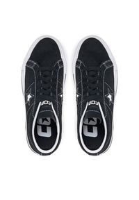 Converse Sneakersy Cons One Star Pro Suede 171327C Czarny. Kolor: czarny. Materiał: zamsz, skóra #3