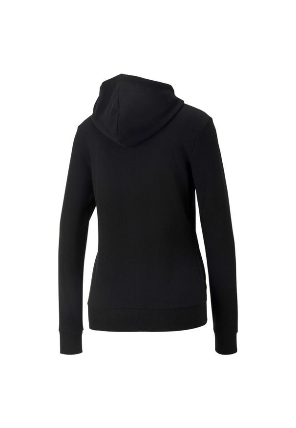 Bluza damska Puma ESS+ Embroidery Hoodie FL. Kolor: czarny. Sport: fitness