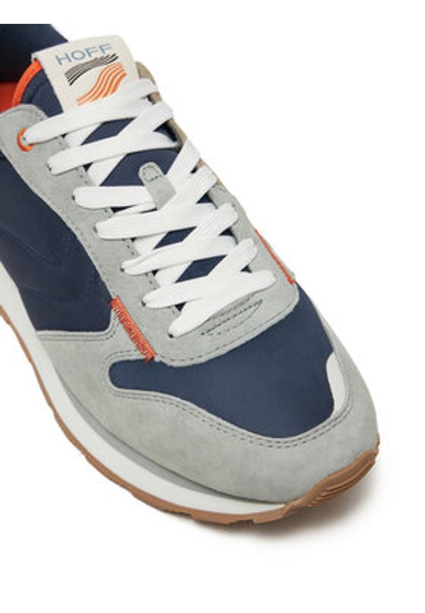 HOFF Sneakersy Delos 12517607 Granatowy. Kolor: niebieski. Materiał: zamsz, skóra
