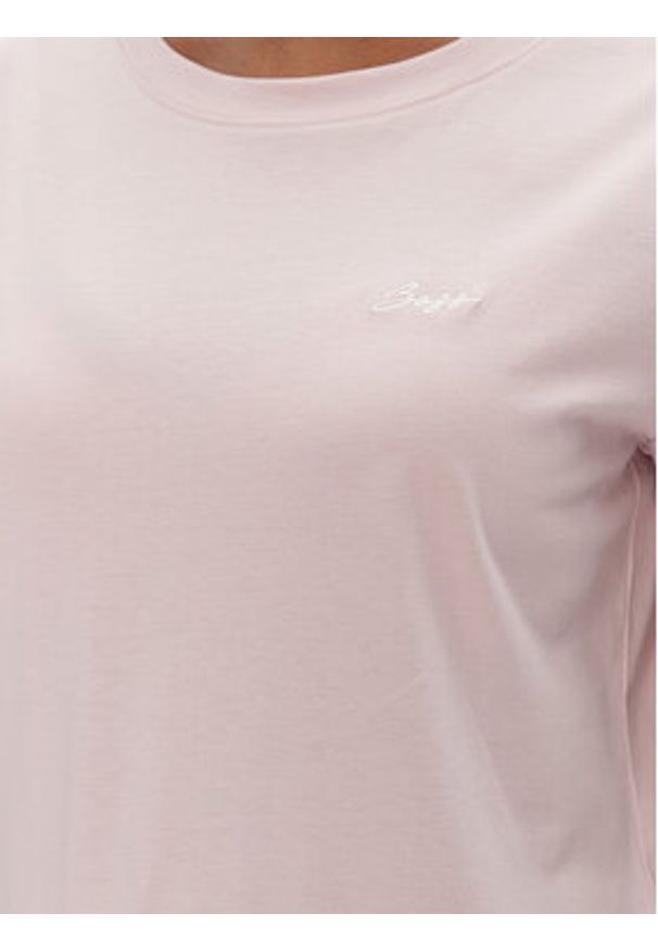 BOSS T-Shirt C_Esogo_Hw 50554015 Różowy Regular Fit. Kolor: różowy. Materiał: bawełna