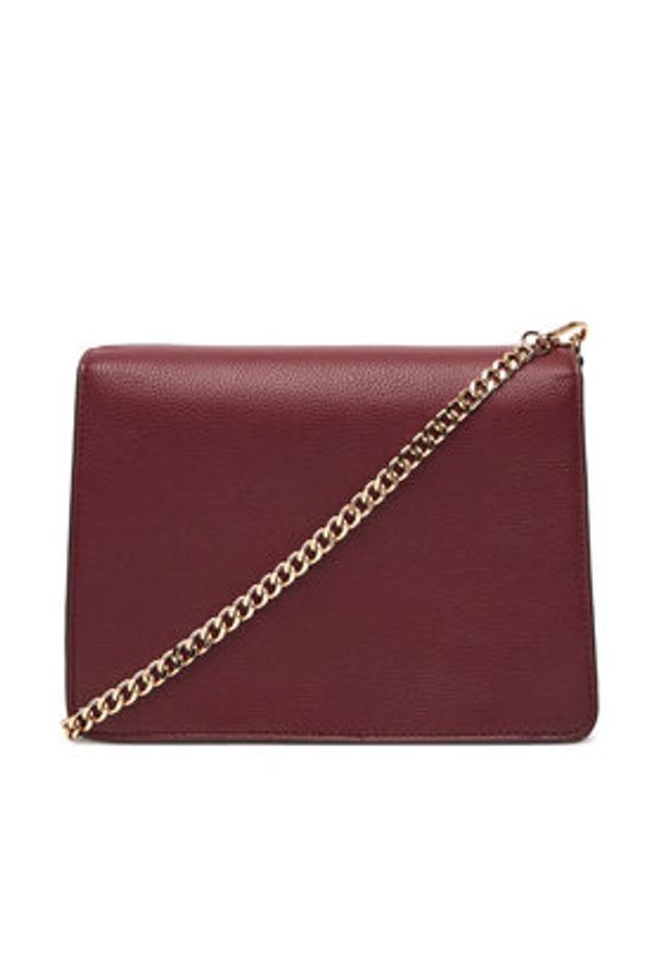 Liu Jo Torebka Ecs M Crossbody AF5152 E0058 Bordowy. Kolor: czerwony. Materiał: skórzane