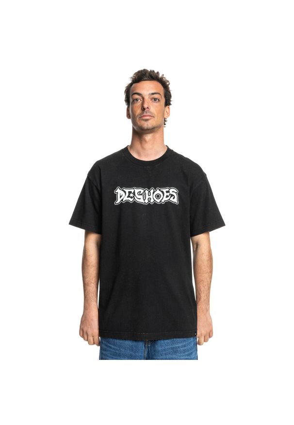 DC Shoes - Koszulka z krótkim rękawem dla Mężczyzn DIEHARD Czarny. Kolor: czarny. Materiał: materiał, bawełna. Długość rękawa: krótki rękaw. Długość: krótkie. Wzór: nadruk