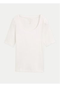 Tom Tailor T-Shirt 1045541 Biały Regular Fit. Kolor: biały. Materiał: bawełna #4