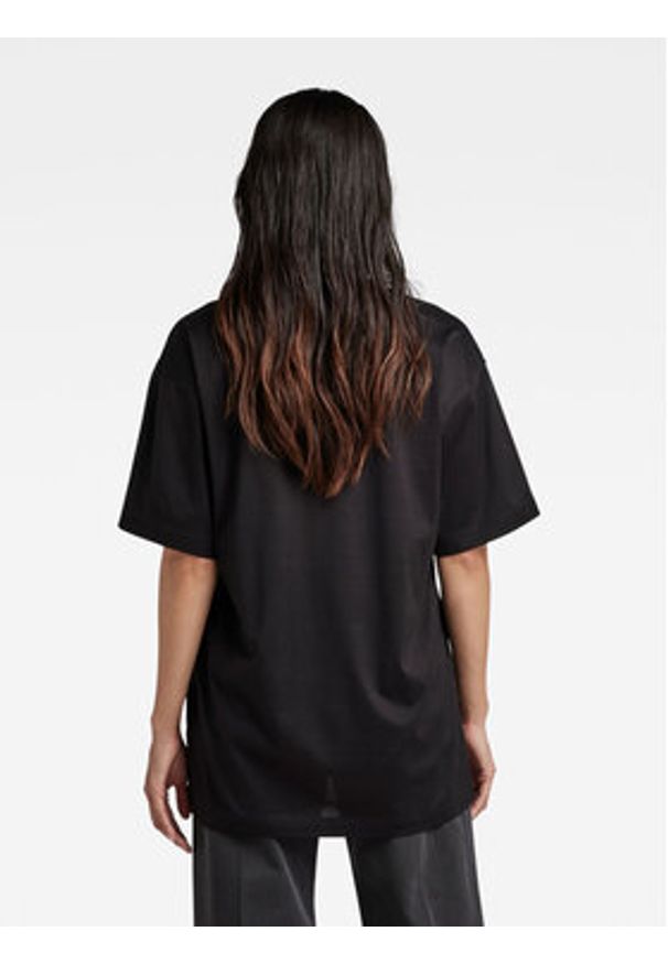 G-Star RAW - G-Star Raw T-Shirt D22746-C539-6484 Czarny Relaxed Fit. Kolor: czarny. Materiał: bawełna