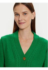 Tatuum Kardigan Lilac 1 T2421.982B Zielony Regular Fit. Kolor: zielony. Materiał: wiskoza, syntetyk #2