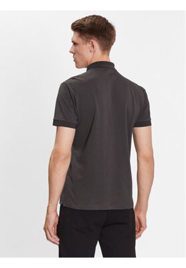 EA7 Emporio Armani Polo 3RPF01 PJ5AZ 1997 Szary Regular Fit. Typ kołnierza: polo. Kolor: szary. Materiał: bawełna