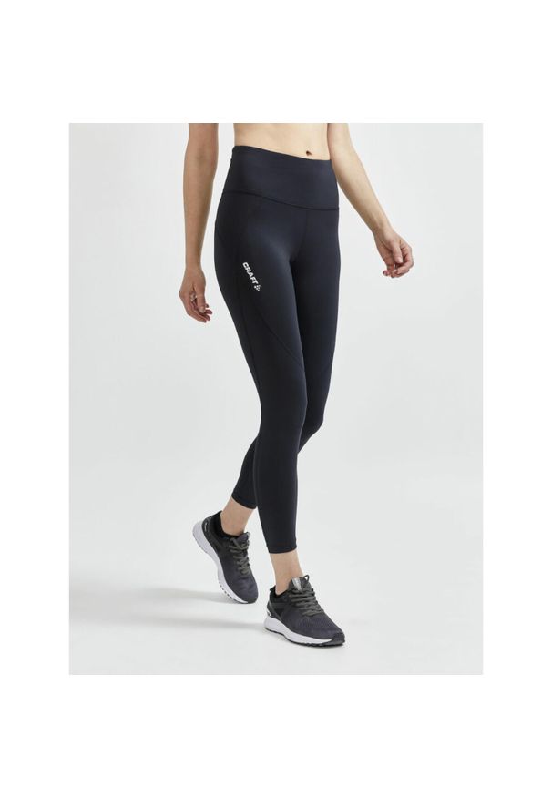 Legging kobieta Craft adv essence high waist. Stan: podwyższony. Kolor: czarny. Sport: fitness