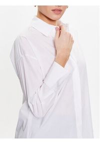 Marella Koszula Ninfa 31960228 Biały Regular Fit. Kolor: biały. Materiał: bawełna